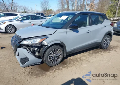 2023 Nissan Kicks Sv Xtronic Cvt z USA, uszkodzony, nr VIN 3N1CP5CV0PL468890